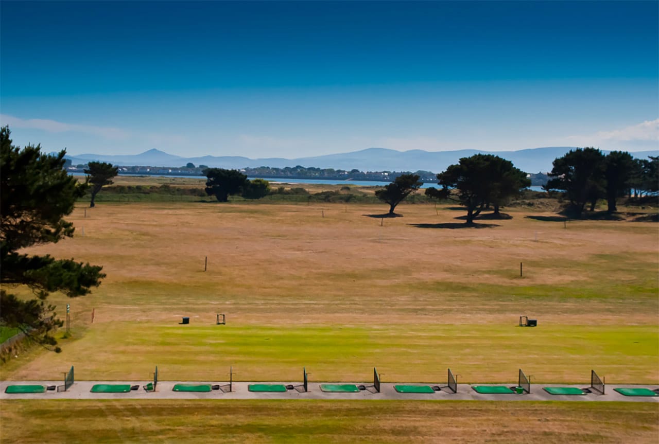 Linkslandskap på Portmarnock