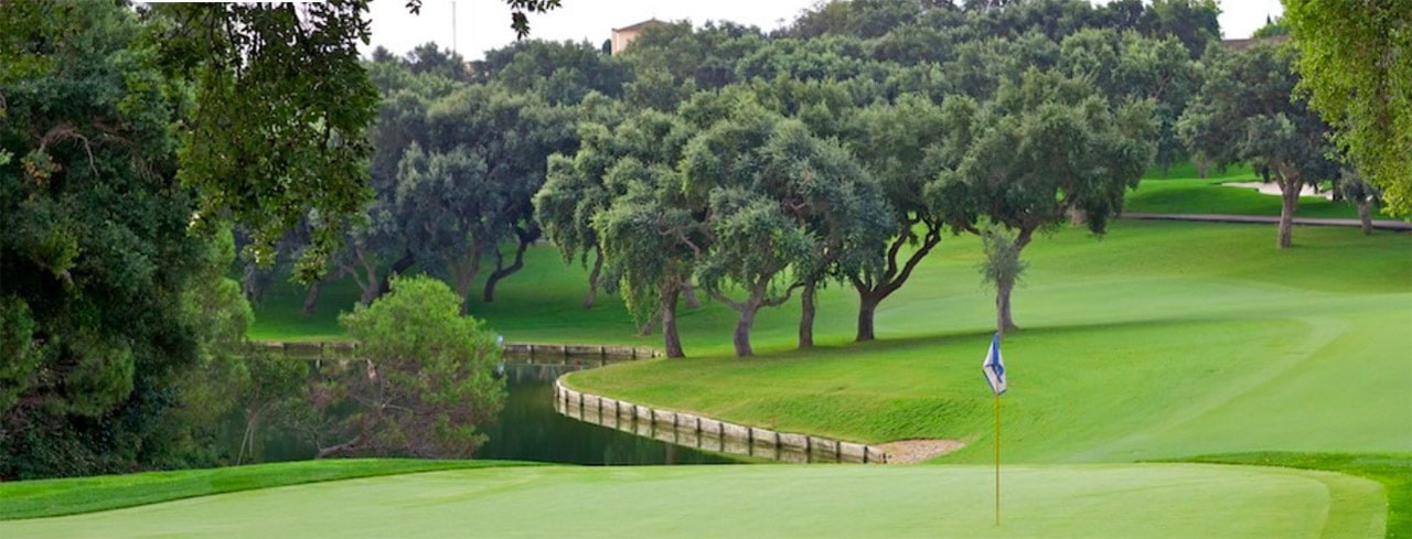 Driving range på Valderrama