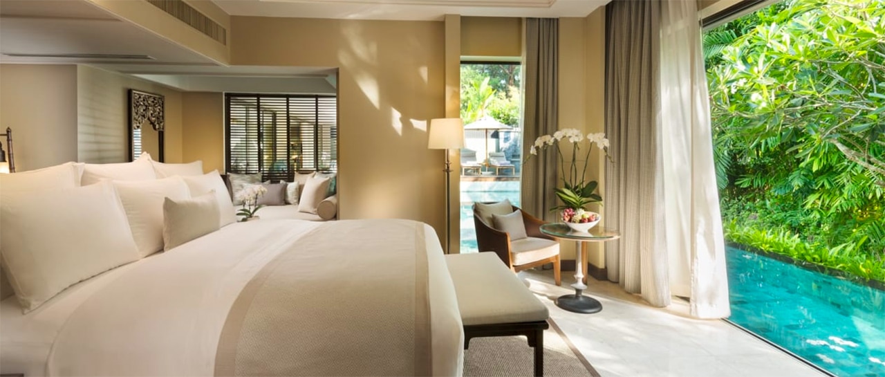 Privat poolvilla med tropisk design i Phuket