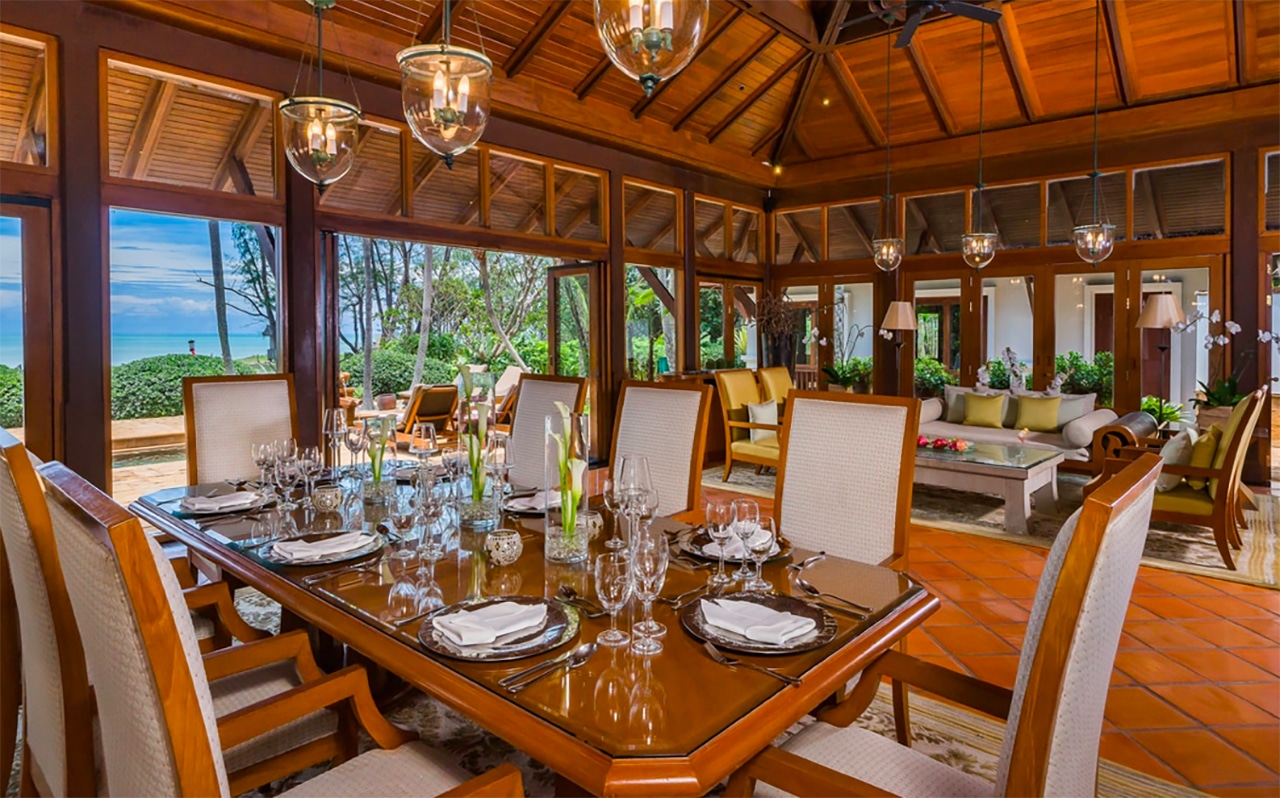 Fine dining restaurang i Phuket resort