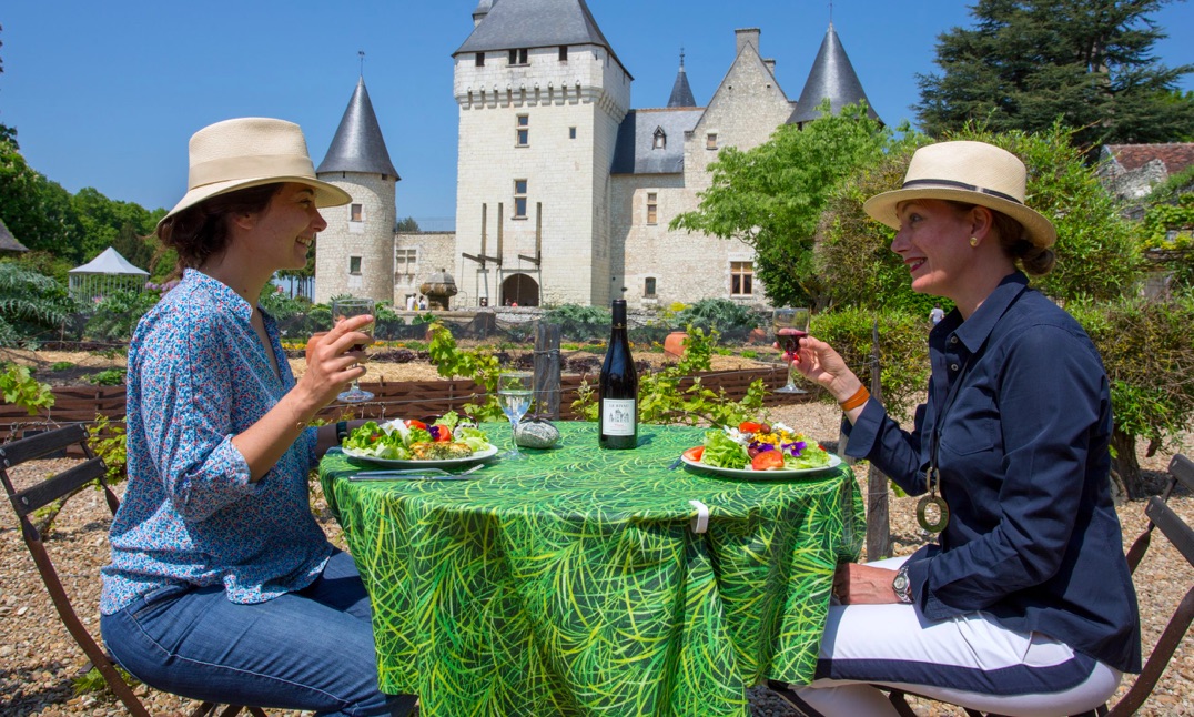 Gourmetmiddag på franskt slott med lokala råvaror