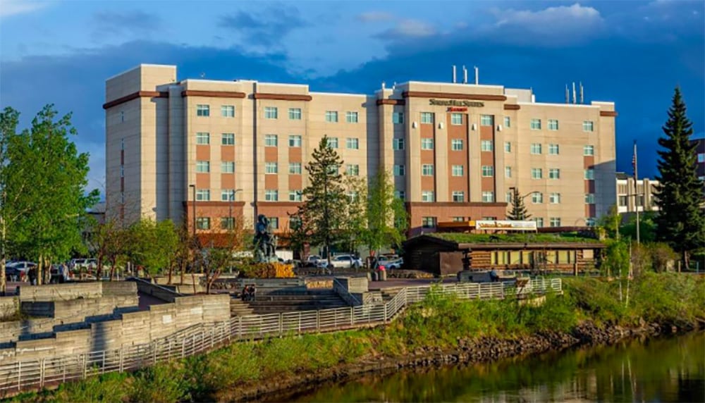 SpringHill Suites by Marriott Fairbanks hotell vid Chena River