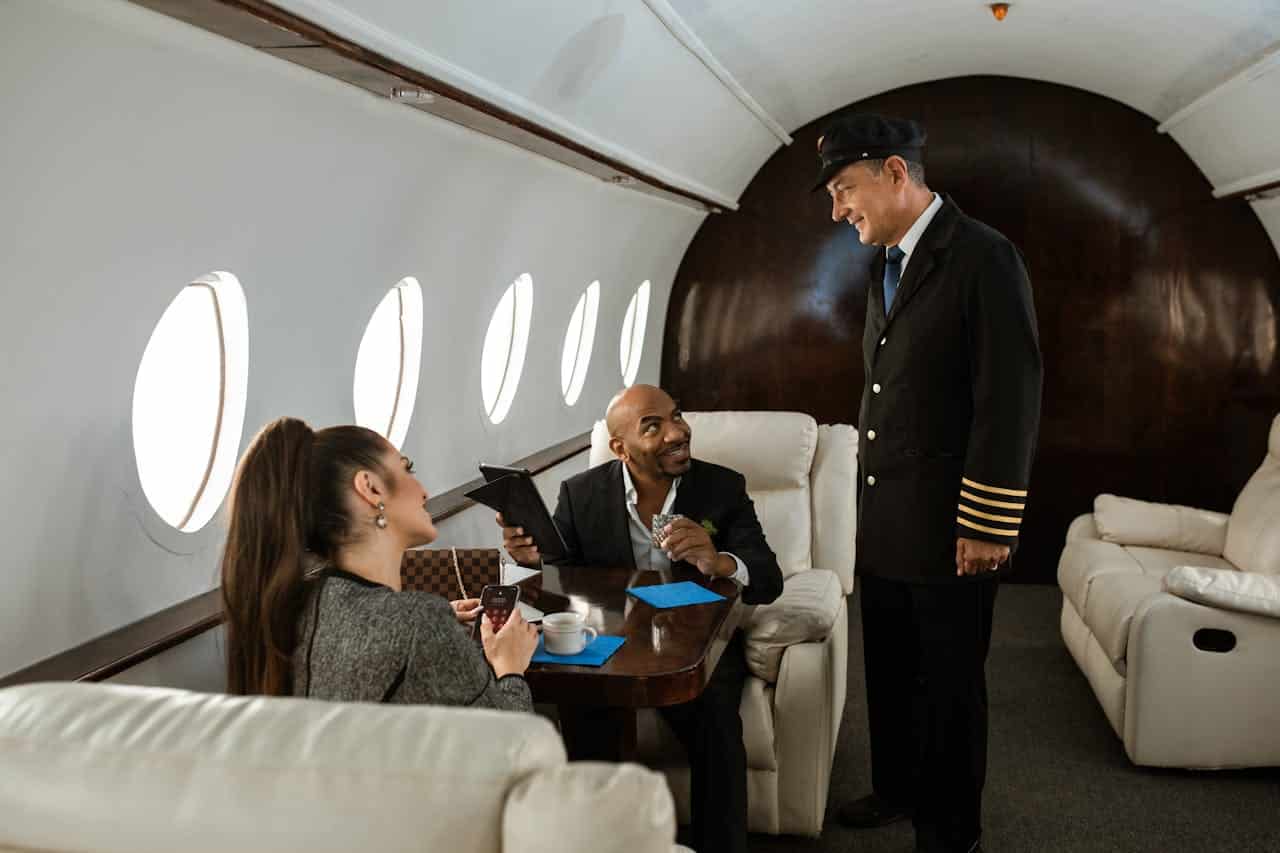så hyr du privatflyg