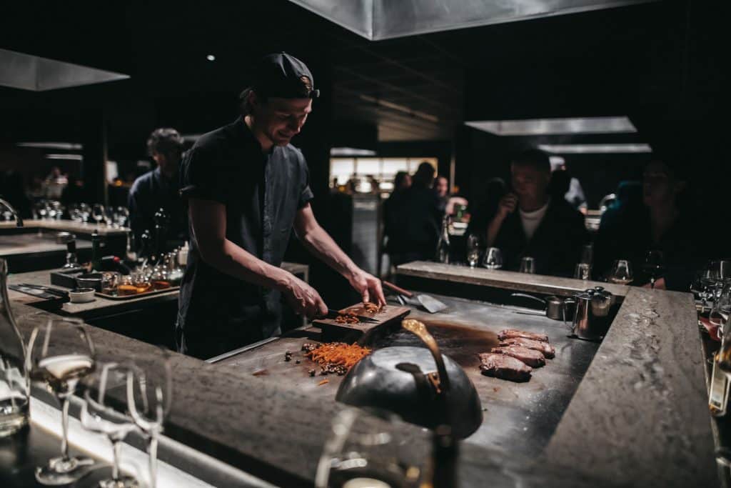 Teppanyaki Kiri – en intim kulinarisk upplevelse.