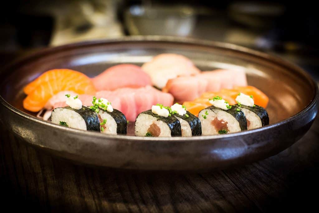 Japanskinspirerad gastronomi med nordiska råvaror.